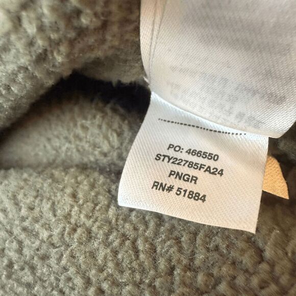 Patagonia Women's Fleece Button Down Retro File Shacket Pine‎ Needle Green XS - Picture 7 of 11